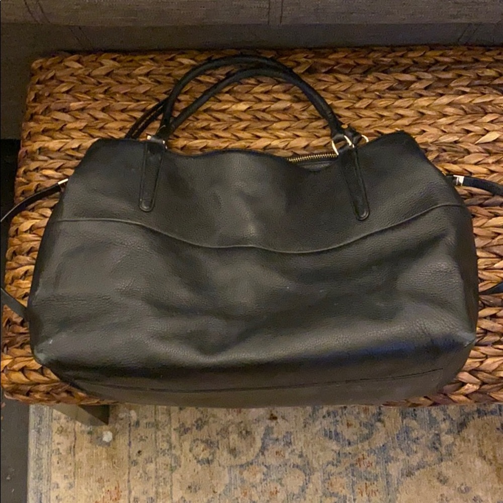 Coach Black Leather Bag